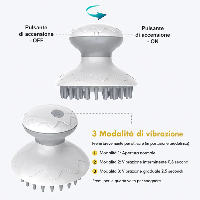 Massaggiatore Cuoio Capelluto Anti-Stress